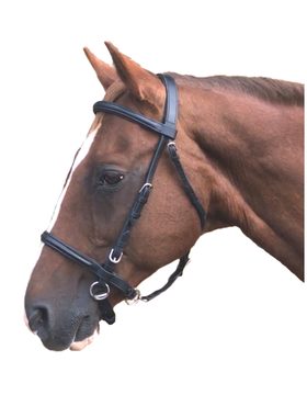 WHITE LED HORSE BROWBAND HEAD LIGHT EQUESTRIAN BRIDLE LIGHT STATIC OR FLASH 